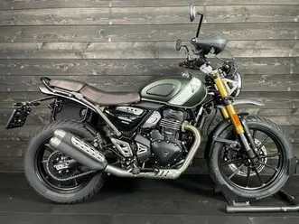 triumph scrambler 400 x groen