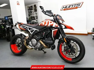 2021, '70 ducati hypermotard 937 rve. graffiti evo. only 3,077 miles. £9,795