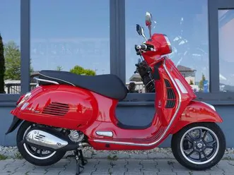 vespa gts 310 super - rot - einzelstück - neu