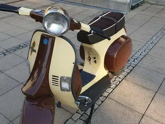 vespa pk 50 xl baujahr 1988 - klassiker in creme/braun