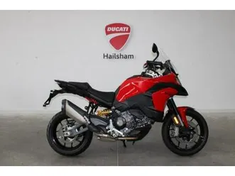ducati multistrada v2st, new and unregistered, colour matched panniers