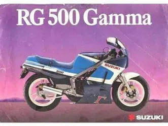 suzuki rg 500 ch9 blu/azzurro