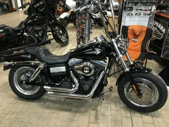 2009 harley-davidson® fat bob® vivid black - chrome