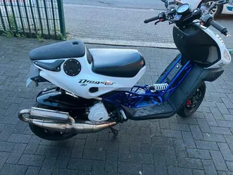 italjet dragster 180 top zustand skopian auspuff mit abe