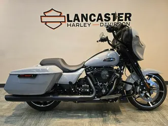 2024 harley-davidson® street glide® billiard gray - black finish flhx