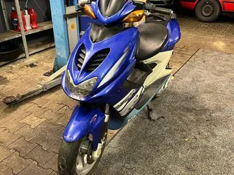 yamaha aerox roller läuft