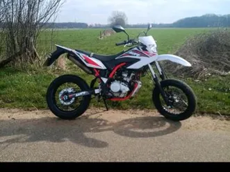 yamaha wr 125 x supermoto - weiß/rot/schwarz