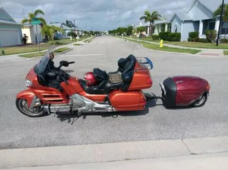 2003 honda golwing and trailer