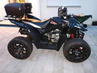 adly hurricane 320s flat, supermoto-modell