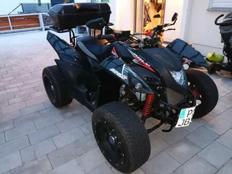 quad adly hurricane 320s flat