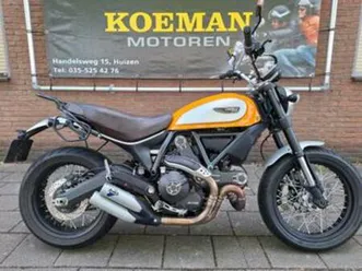 ducati scrambler street classic (bj 2015) 800 termignoni +++ — motoren | ducati — marktplaats