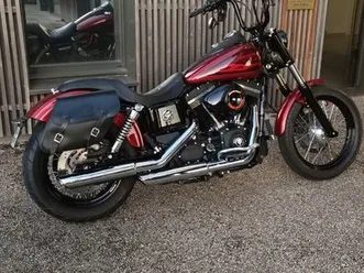 dyna street bob red hardcandy
