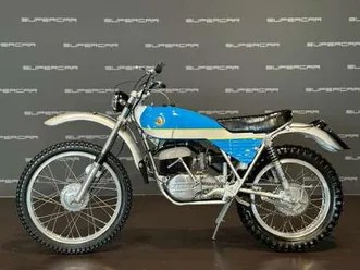 bultaco sherpa trial 125 alpina 125 blu/azzurro