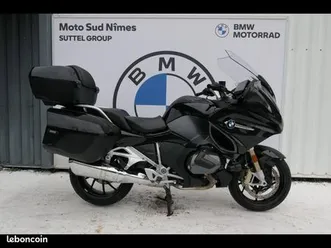bmw r 1250 rt style triple black finition pro + top case