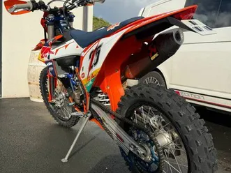? ktm - husqvarna fe 250 – 4t enduro – préparation factory – habillage ktm