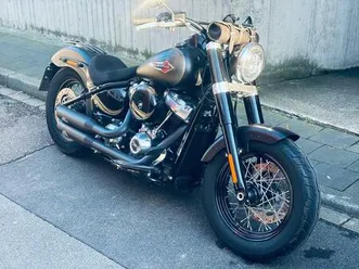 harley davidson flsl2020 softail slim (black denim)