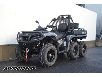 can-am oulander max 700dps 6x6 traktor registrert for 2 pers / 60 km/t. nyhet 2026
