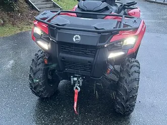 can-am can-am outlander max dps 700 (105 km/t), vinsj, som ny - kun 170km