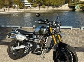 triumph scrambler xe 1200 chrome édition