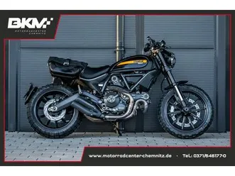 ducati scrambler full throttle +scheckheft+sw-motec+