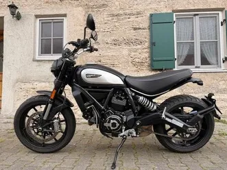 ducati scrambler icon dark, a2 48 ps, 1. hand, 3950 km