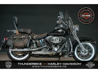 harley-davidson - softail flstc heritage penzl auspuffanlage