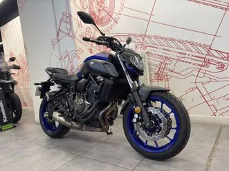 yamaha mt-07 (47.5cv) 2019 695 cm3 | moto roadster | 16 990 km | bleu | 75012 paris 12