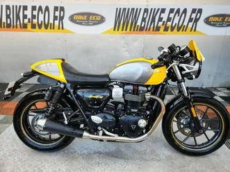 triumph street cup 2018 900 cm3 | moto roadster | 8 088 km | jaune | 13127 vitrolles