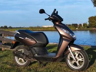 peugeot kisbee 2015 geel kenteken — scooters | peugeot — marktplaats