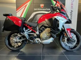 ducati multistrada v4 s 2024 1153 cm3 | moto trail | 26 800 km | rouge | 95350 st brice sous foret