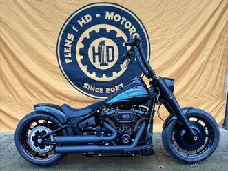 harley davidson fat boy 114 softail ink kesstech low rider