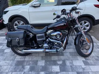 harley-davidson dyna low rider - nur 13.300 km - bestzustand