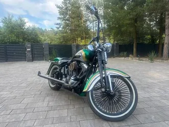 harley davidson springer classic chicano style airride top tausch