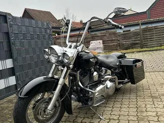 harley davidson softail deluxe chicano umbau sehr gepflegt