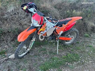 ktm 125 exc 2012 – 88h – très bon état – vente ou échange voiture