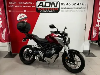 honda cb 125 r 2018 125 cm3 | moto roadster | 8 306 km | argent | 16100 cognac