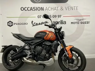 triumph trident 660 2022 660 cm3 | moto roadster | 17 333 km | orange | 69530 brignais