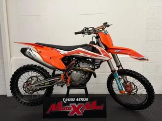ktm sxf 350 2016 sm pro wheels hgs exhaust system motocross bike