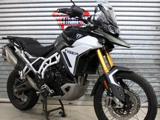 2024 24 triumph tiger 900 rally pro abs trade sale green 4009miles new mot cat n