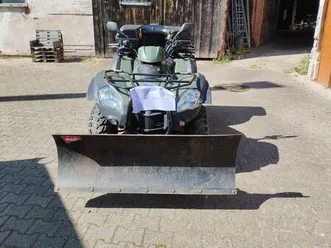 quad kymco mxu 500 irs schneeschild