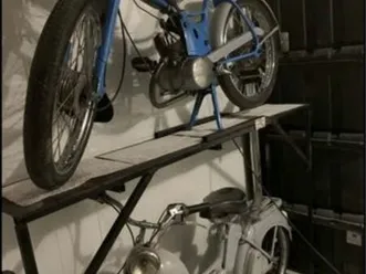 simson sr2, komar pedalowiec ploty