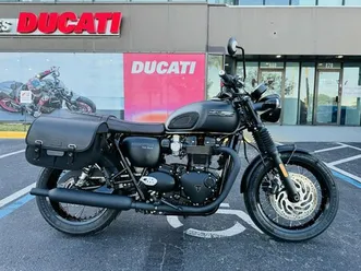 2024 triumph bonneville t120 black silver ice/phantom black black jet black