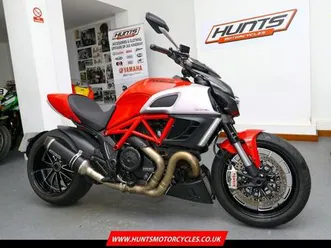 2012, '12 reg. ducati diavel abs. flyscreen, arrow pipe. superb value £6,995