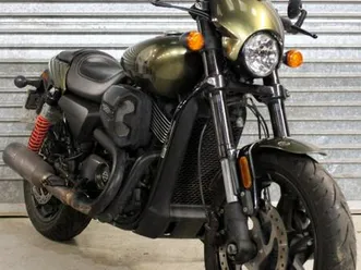 2019 19 harley-davidson street rod xg 750 a abs green trade sale 18k new mot v&h