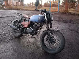 brixton rayburn 125 (unfallschaden) motor läuft a1 motorrad b196