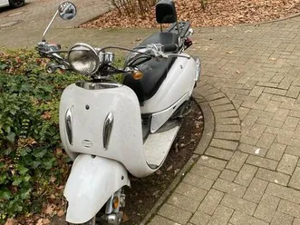 50 cc retro roller – gestohlen, ohne schlüssel, bastlerfahrzeug