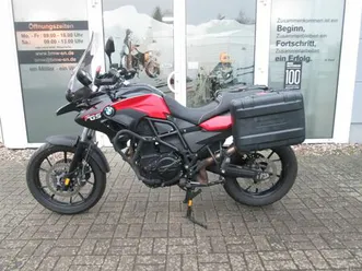 bmw f 700 gs / koffer / esa / 81 cm sh