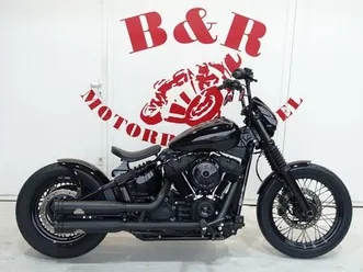 harley-davidson softail bobber umbau b&r design 5hd scheckheft