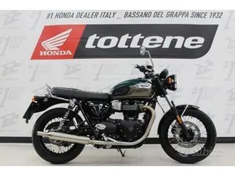 triumph bonneville t100 unico proprietario km 4644