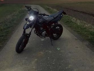 yamaha wr125x bastlerprojekt mit viel zubehör